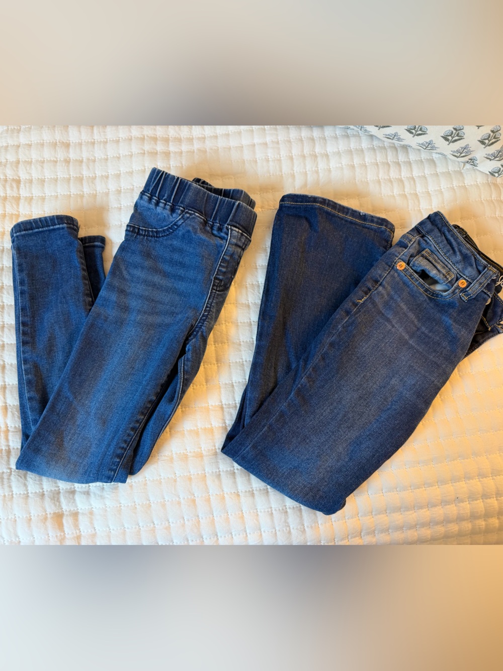 Cat and Jack Girls Blue Denim Jeans Size 6